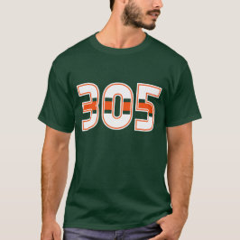 Camiseta T-shirt do código de área 305