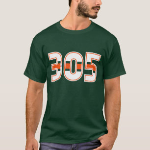 Camiseta T-shirt do código de área 305