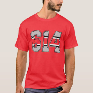 Camiseta T-shirt do código de área 614