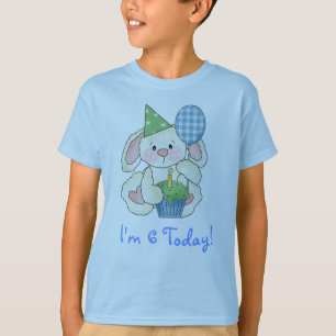 Camiseta T-shirt do coelho do aniversário