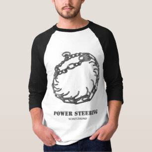 Camiseta t-shirt do colar do treinamento da direcção de