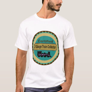 Camiseta T-shirt do coletor do trem do calibre de O