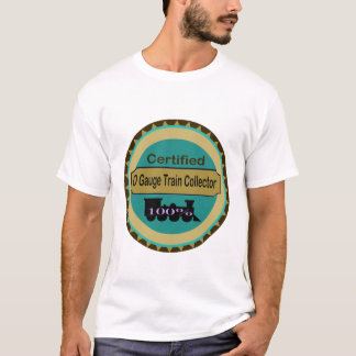 Camiseta T-shirt do coletor do trem do calibre de O