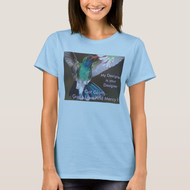 Camiseta T-shirt do colibri (Frente)