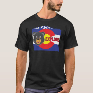 Camiseta T-Shirt do Colorado Black Bear