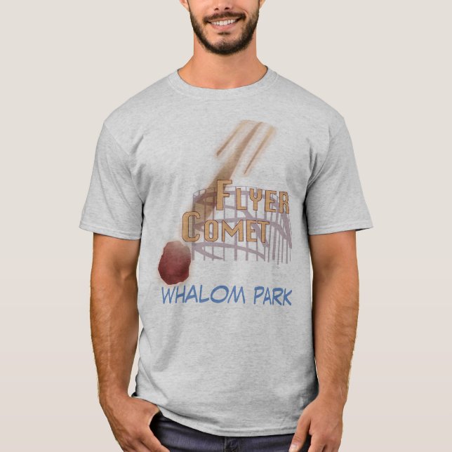 Camiseta T-shirt do cometa do insecto de Whalom (Frente)