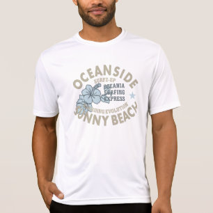 Camiseta T-shirt do concorrente do Esporte-Tek dos homens
