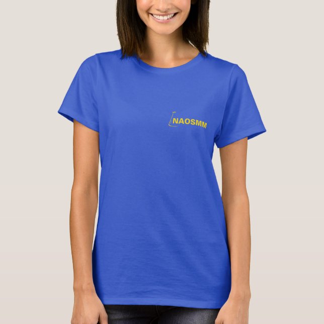 Camiseta T-shirt do conforto do Hanes das mulheres (Frente)