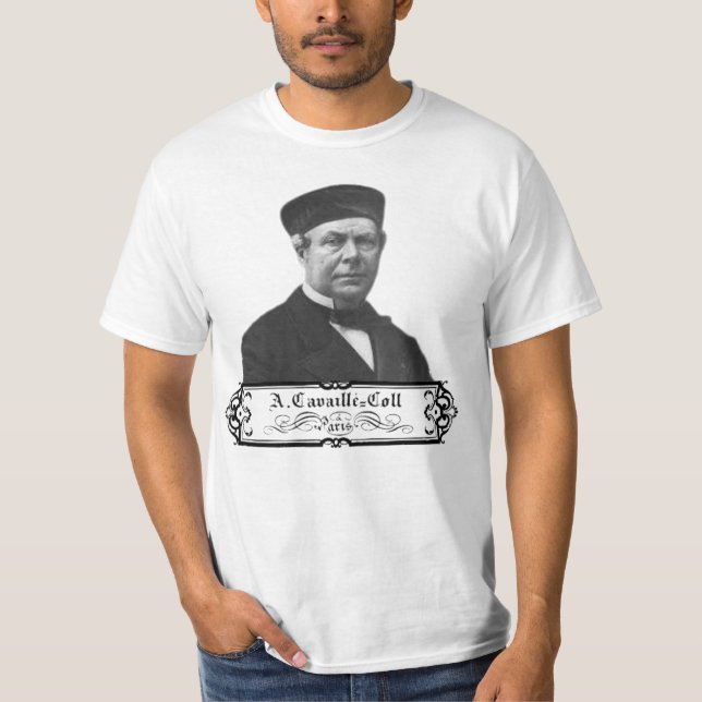 Camiseta T-Shirt do CONSTRUTOR DE ÓRGÃOS DE CAVAILLE (Frente)