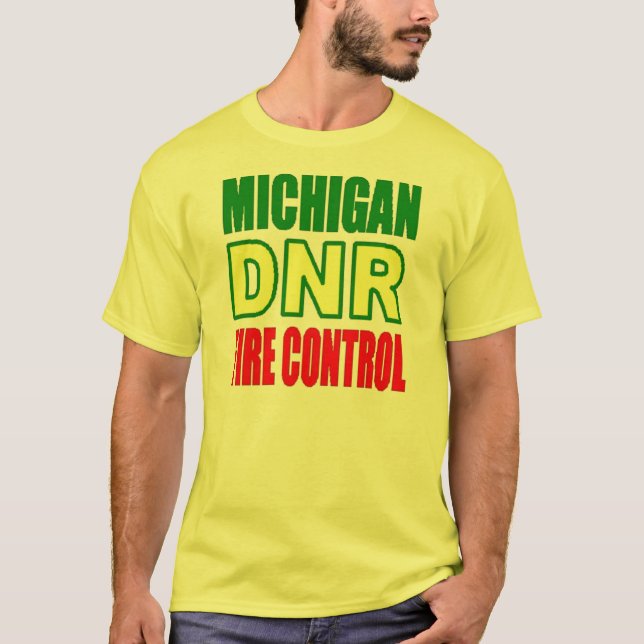 CAMISETA T-SHIRT DO CONTROLE DE FOGO (Frente)