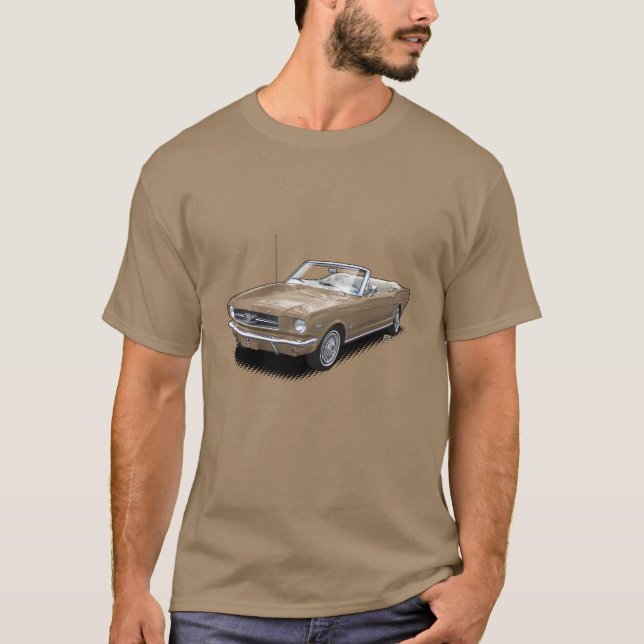 Camiseta T-shirt do Convertible do carro de pônei da (Frente)