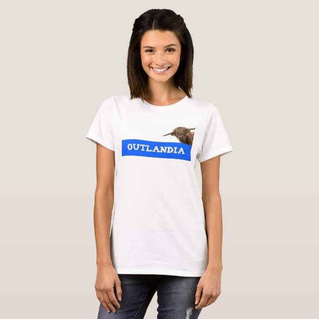 Camiseta T-shirt do Coo de Outlandia (Frente Completa)