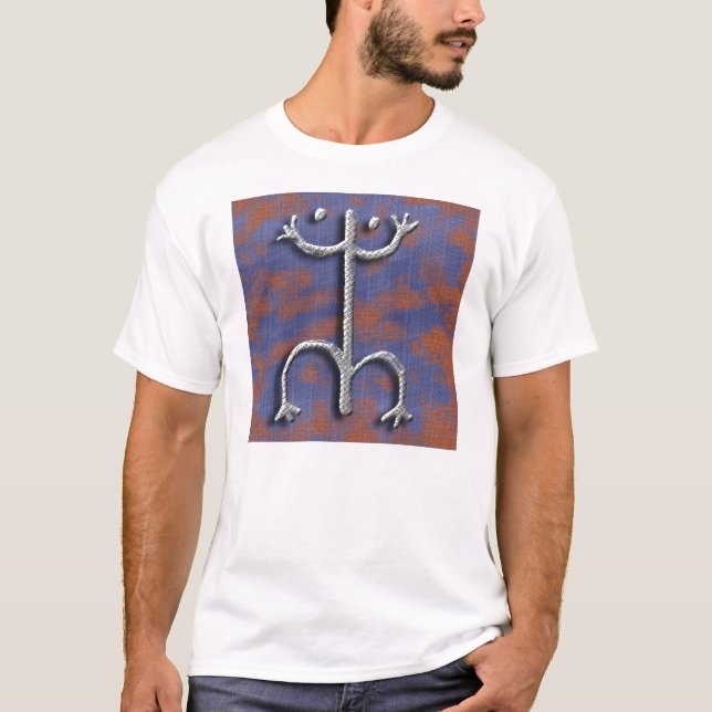 Camiseta T-shirt do coqui de Taino (Frente)
