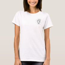 T-shirt do coração à obra