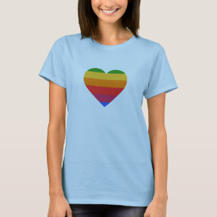 Camiseta T-shirt do coração de Apple Mac