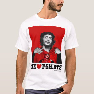 Camiseta T-shirt do coração de Che