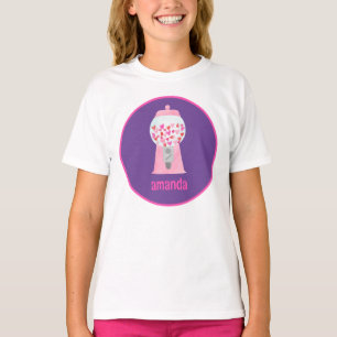 Camiseta T-Shirt do Coração do Dia de os namorados de Amor 