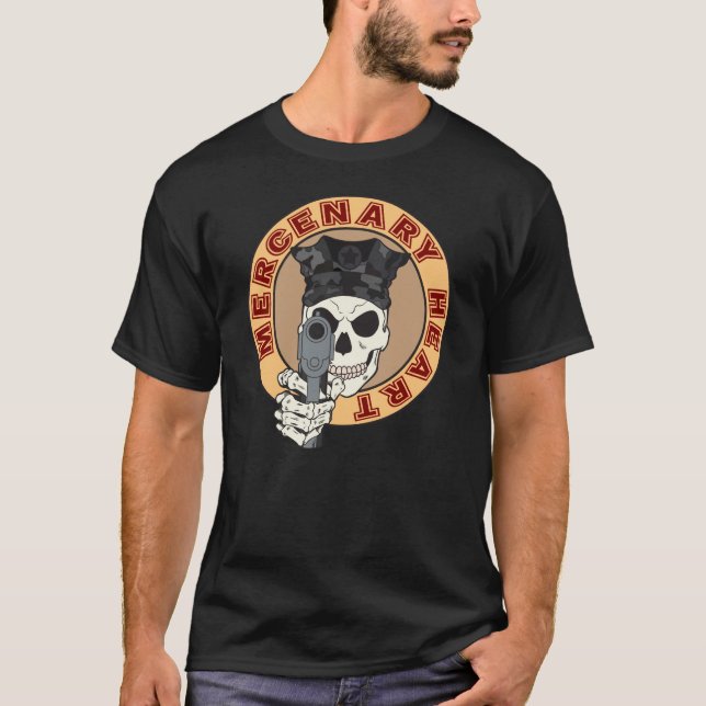 Camiseta T-Shirt do Coração Mercenário (Frente)