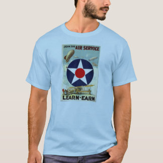 Camiseta T-shirt do corpo de ar do exército