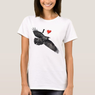 Camiseta T-shirt do corvo