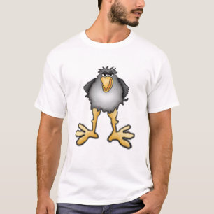 Camiseta T-shirt do corvo dos desenhos animados