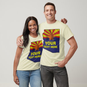 Camiseta T-shirt do costume da arizona