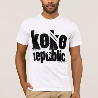 Camiseta T-shirt do costume da república de Koko