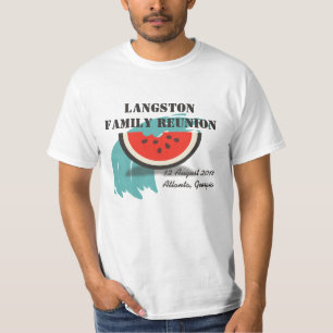 Camiseta T-shirt do costume da reunião de família do
