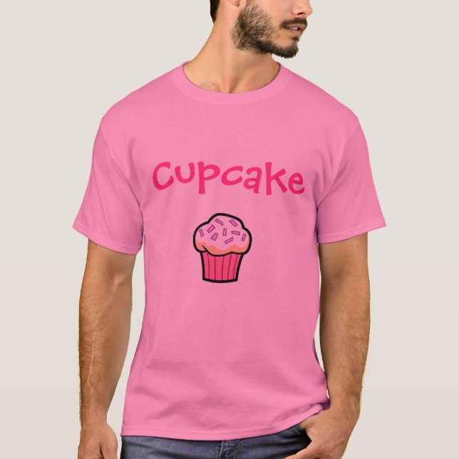 Camiseta t-shirt do cupcake (Frente)