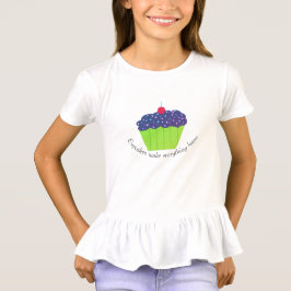 Camiseta T-shirt do cupcake