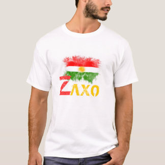 Camiseta T-shirt do Curdistão com o "ZAXO "