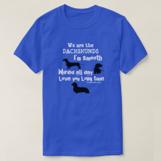 Camiseta T-shirt do Dachshund