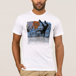 Camiseta T-shirt do dançarino de Hip Hop
