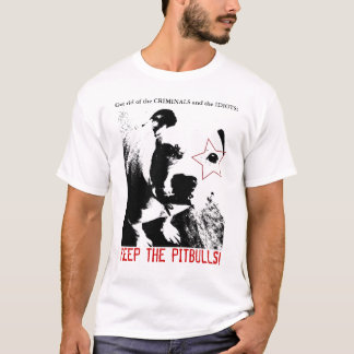 Camiseta T-shirt do defensor de Pitbull