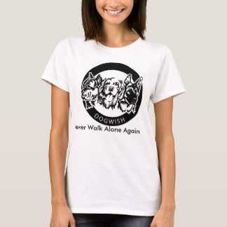 Camiseta T-shirt do desejo do cão das mulheres