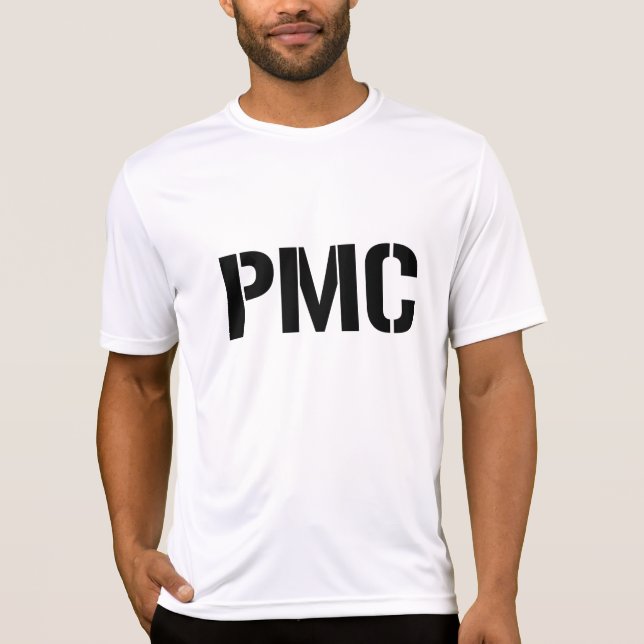 Camiseta T-shirt do desempenho de PMC (Frente)