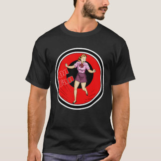 Camiseta T-shirt do desgaste da dança de torneira
