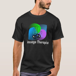 Camiseta T-shirt do design do abstrato do terapeuta da