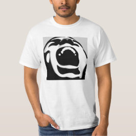 Camiseta T-shirt do design do gritar