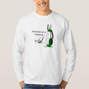 Camiseta T-shirt do design do guerreiro do golfe do fim de