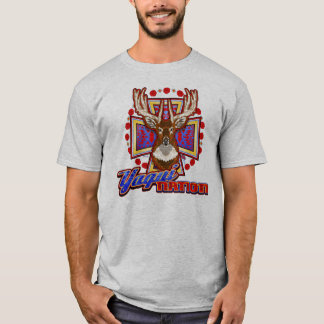 Camiseta T-shirt do design dos cervos de Yaqui