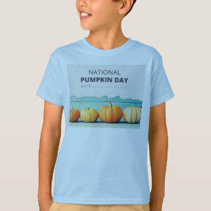 Camiseta T-shirt do dia da abóbora