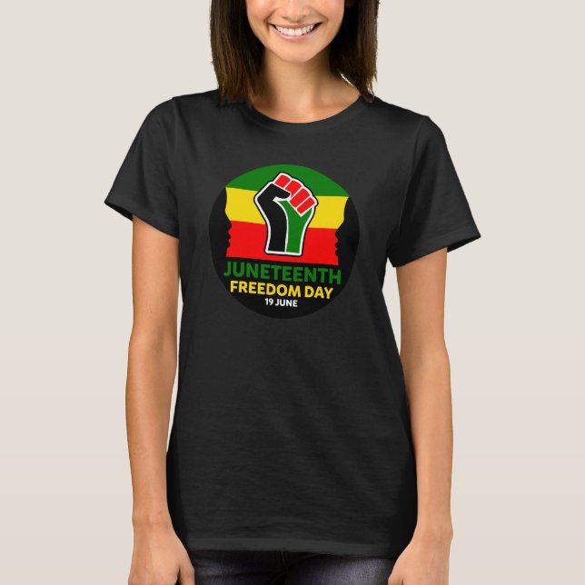Camiseta T-Shirt do Dia da Liberdade (Frente)