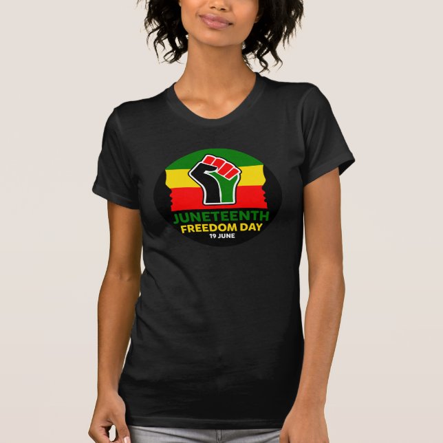 Camiseta T-Shirt do Dia da Liberdade (Frente)