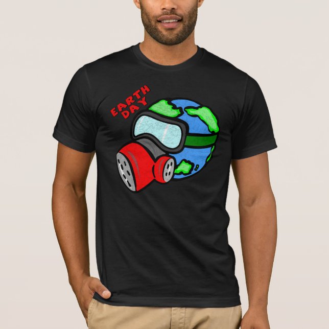 Camiseta T-shirt do Dia da Terra (Frente)