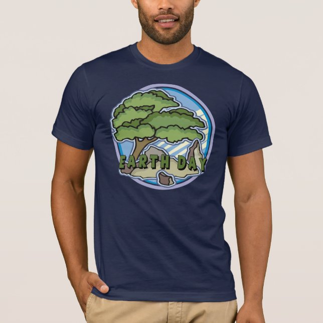 Camiseta T-shirt do Dia da Terra (Frente)