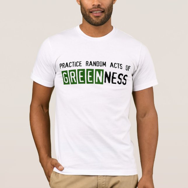 Camiseta T-shirt do Dia da Terra (Frente)