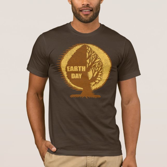 Camiseta T-shirt do Dia da Terra (Frente)