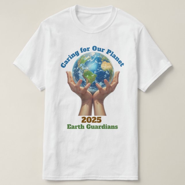 CAMISETA T-SHIRT DO DIA DA TERRA (Frente do Design)