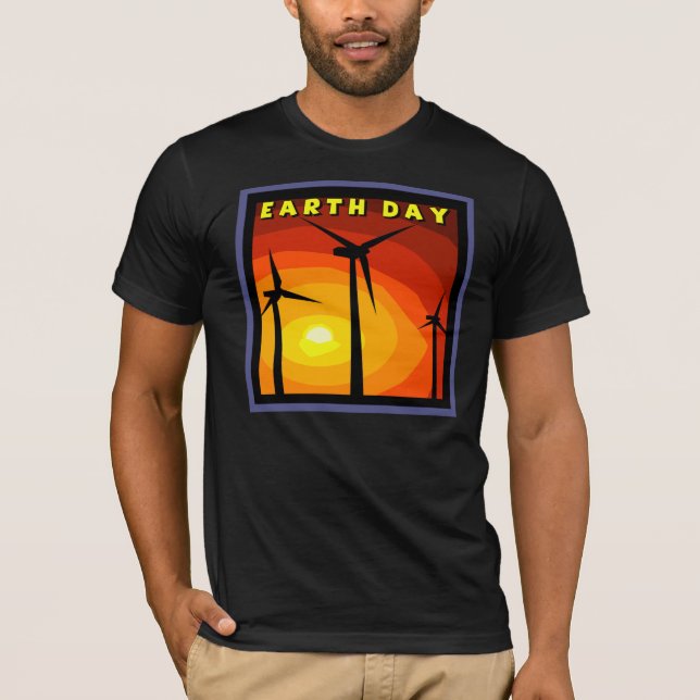 Camiseta T-shirt do Dia da Terra (Frente)